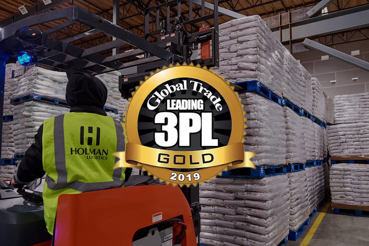 Holman Named One of America's Top 50 Leading 3PL Companies by Global Trade Magazine