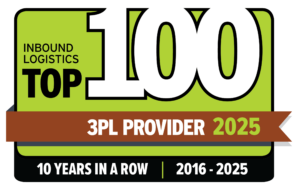 Holman Logistics Top 100 3PL Providers of 2025 - This is 10 years in a row from 2016-2025